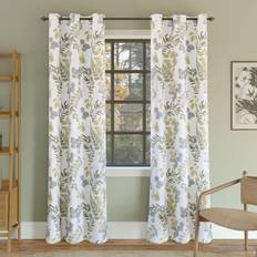 Curtains & Accessories Sun Zero Remi Leaf Print