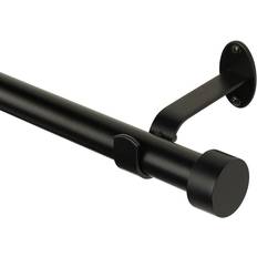 Tringles à Rideaux Elrene Serena Adjustable Curtain Rod with Cap Finials, 28-48