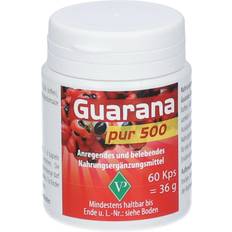 Vitamine & Nahrungsergänzung Guarana PUR 500 Kapseln 60 Stk.