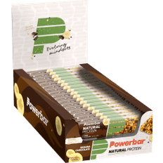 Powerbar protein PowerBar Barrita Proteica Natural Protein Vegan 40 g Sabor Plètano Chocolate (18 Unidades) - Brown