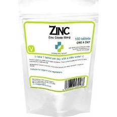 Zinkcitrat 100 Kapsler 50 mg