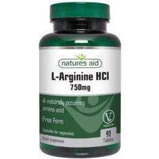 Natures Aid Aminosyrer Natures Aid L-Arginine Hcl 750Mg