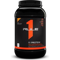 Saltet karamel Proteinpulver Rule One R1 Protein Let Saltet Karamel 900g