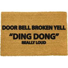 Carpets & Rugs Artsy Doormats Yell Ding
