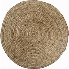 Crossland Grove Round Jute Rug Natural