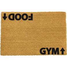 Carpets & Rugs Artsy Doormats Gym Addict Doormat Black