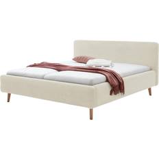 Meise Möbel Polsterbettgestell ¦ beige Bettrahmen
