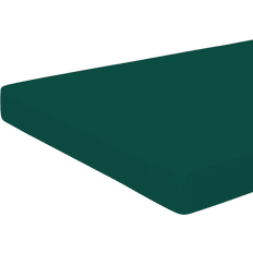 Schlafgut Spannbetttuch Pure Bio Bettlaken Grün (200x180cm)