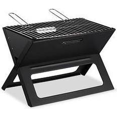 Grill Relaxdays Folding BBQ With Charcoal Grill Grate 30 x 45.5 x 30 cm