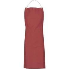 Coton Tabliers Asatex En Toile L. Env. 100 x L. Env. 80 cm Brun Rouge - Marron Tablier