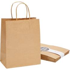 Juvale Medium Paper Bags with Handles 12 Pack