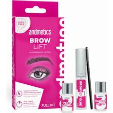 Brow lamination kit Andmetics Make up Øjenbryn Brow Lamination Kit Lifting Glue 7 ml Perm Lotion 5 ml Fixing Lotion 5 ml Lifting Brush 1 Stk