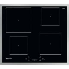 Bauknecht Plaques de cuisson Bauknecht BQ 2760S FT 7200W 4 Foyers Encastrable Acier Inoxydable Noir