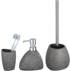 Keramik Duschkörbe & Seifenablagen Wenko Badaccessoires-Set Pion