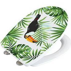 Wenko Abattant Wc Avec Frein De Chute 36.5 x 45 cm