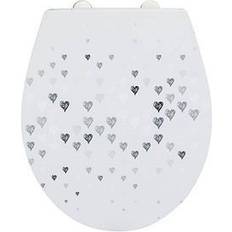 Grå Toalettsitsar Wenko Duroplast Toalettsits 0 x 46 x 39 cm