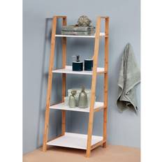 Wenko Scaffale Da Bagno Bianco H112 cm