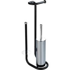 Wenko Universalo Toiletpapirholder 3i1 Sort