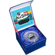 Board Games 2019 NHL All-Star Game Crystal Puck Filled with Ice From The 2019 NHL All-Star Game