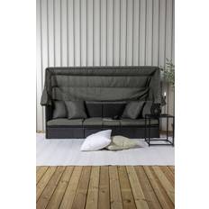 Puutarha- ja Ulkokalusteet Venture Design Nopy Solarium Musta Harmaa