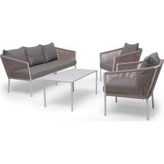 Hillerstorp Soffgrupp Lersund vit/beige Loungesæt