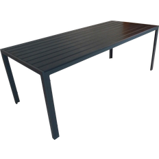 Havebord 205 Venture Home Spisebord Break 205 x 90 cm Sort