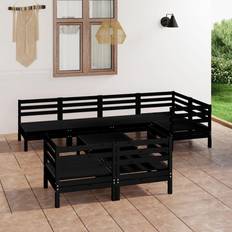 Garden & Outdoor Furniture vidaXL 8-tlg. Massivholz Lounge-Set