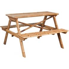 Brown Picnic Tables vidaXL Couchtisch 120