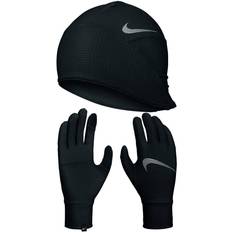 Mujer Guantes y Manoplas Nike Essential Running Hat And Glove Set W - Black