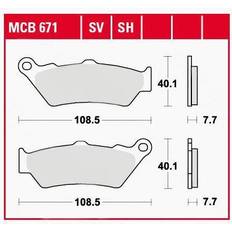 Repuestos de Bicicleta TRW Brake Pad Mcb671