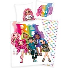 Mehrfarbig Bettwäsche-Sets Herding Rainbow High Bettwsche-Set wei 135x200cm