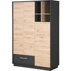 Roba Kleiderschrank ¦ grau ¦ Maße cm: