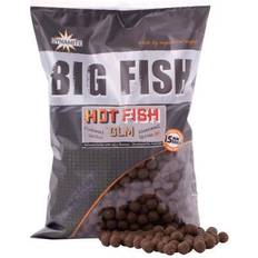 Attrezzature da pesca Dynamite Baits Boilies hot fish &amp glm 20mm 1kg Noir