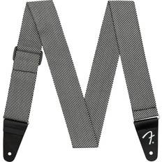Fender Modern Tweed Guitar Strap White Black
