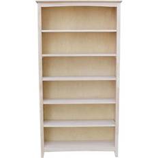 Multicolored Book Shelves International Concepts Shaker 72 Book Shelf