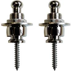 Richter Strap Lock Set Guitar-Remlås Krom