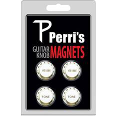 Cases Perri s 4 Guitar Knob Fridge Magnets White