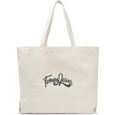 Tommy Hilfiger Canvas Logo Tote NATURAL CANVAS One Size
