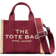 Røde Totevesker Marc Jacobs The Jacquard Mini Tote Bag - Merlot