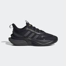 Adidas Hardloopschoenen uitverkoop Adidas AlphaBounce Plus - Core Black/Carbon/Gold Metallic