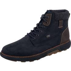 Blauw - Man Enkellaarzen Rieker Veterboots - Blauw