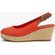 Orange Espadrilles Tommy Hilfiger Iconic Elba Sandalen Orange Orange