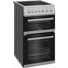 50cm Cookers Beko EDVC503S Silver