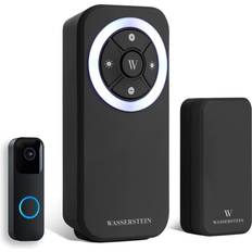 Blink video doorbell Wasserstein Wireless Doorbell Chime for Blink Video Doorbell Never Miss a Visitor with your Blink Video Doorbell in Black (1-Pack)