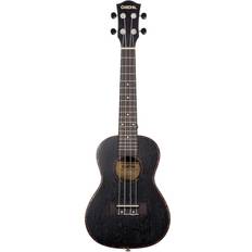 Ukeleles Cascha HH 2300 Premium Mahogany Ukulele Set Black