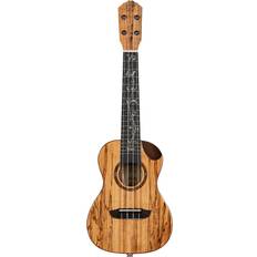 Ortega Elite Series Electro-Acoustic Concert Ukulele, Spalted Natural