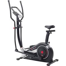 Konditionsmaskiner på tilbud Christopeit Top Sport AX6500 2in1 Crosstrainer Motionscykel