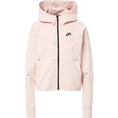 Nike Tech Fleece Windrunner Women's Full-Zip Hoodie - Pink Oxford/Black