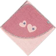 Sterntaler Toalla de baño con capucha Mabel rosa 100 x 100 cm