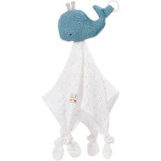 Musik Sutteklude Fehn BABY Comforter FehnNATUR Whale sleep toy with clip 1 pc